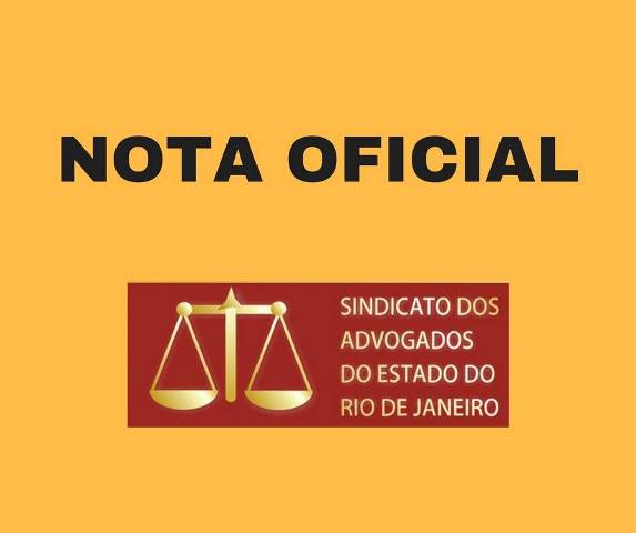 Sindicato dos Advogados-RJ apoia OAB Nacional e OAB-DF na defesa de advogado  que teve sigilo bancário do escritório quebrado - SAERJ